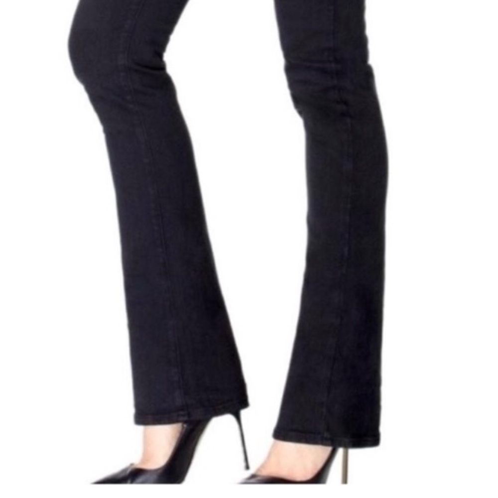 SPANX Slim-X Boot Stretch Denim Jeans Black | 28